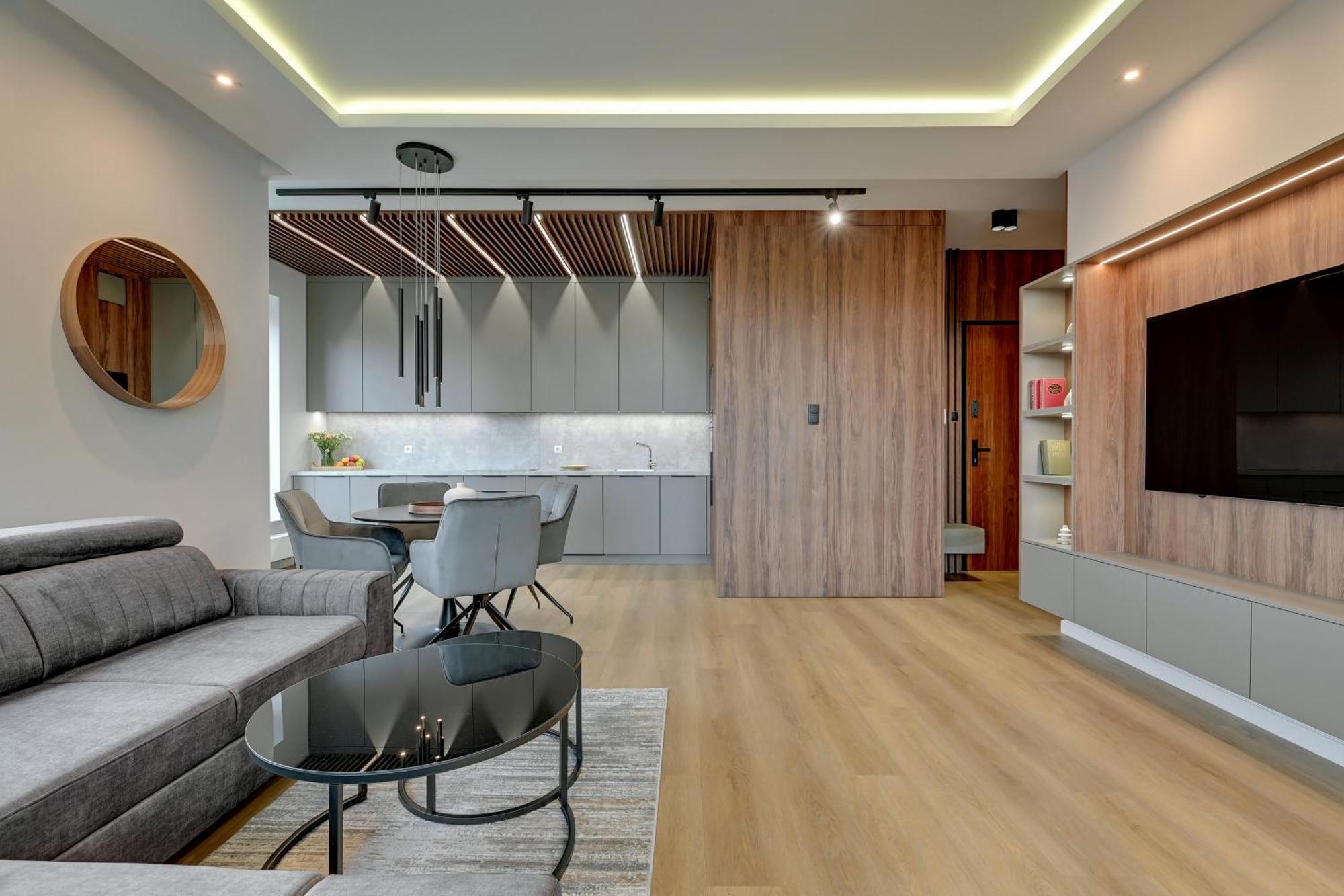 Brabank Riverside - Sauna, Business & Gym By Downtown Apartments 그단스크 객실 사진