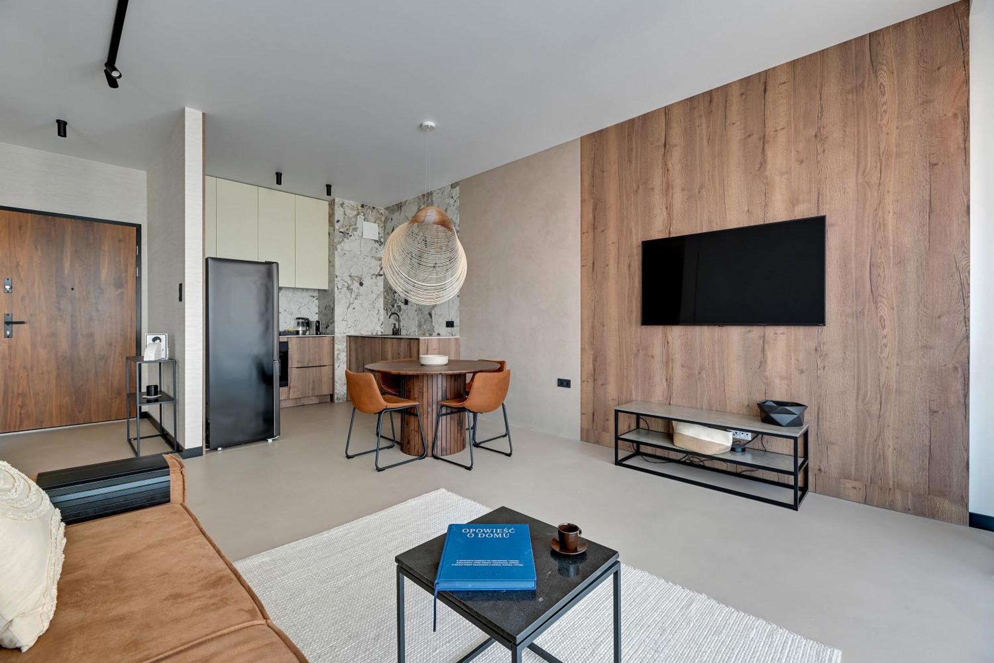 Brabank Riverside - Sauna, Business & Gym By Downtown Apartments 그단스크 객실 사진