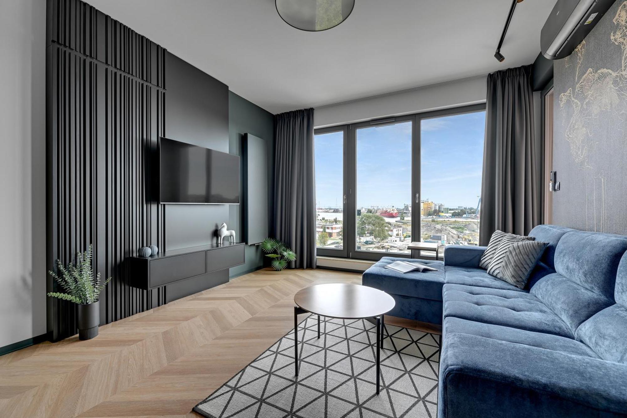 Brabank Riverside - Sauna, Business & Gym By Downtown Apartments 그단스크 객실 사진