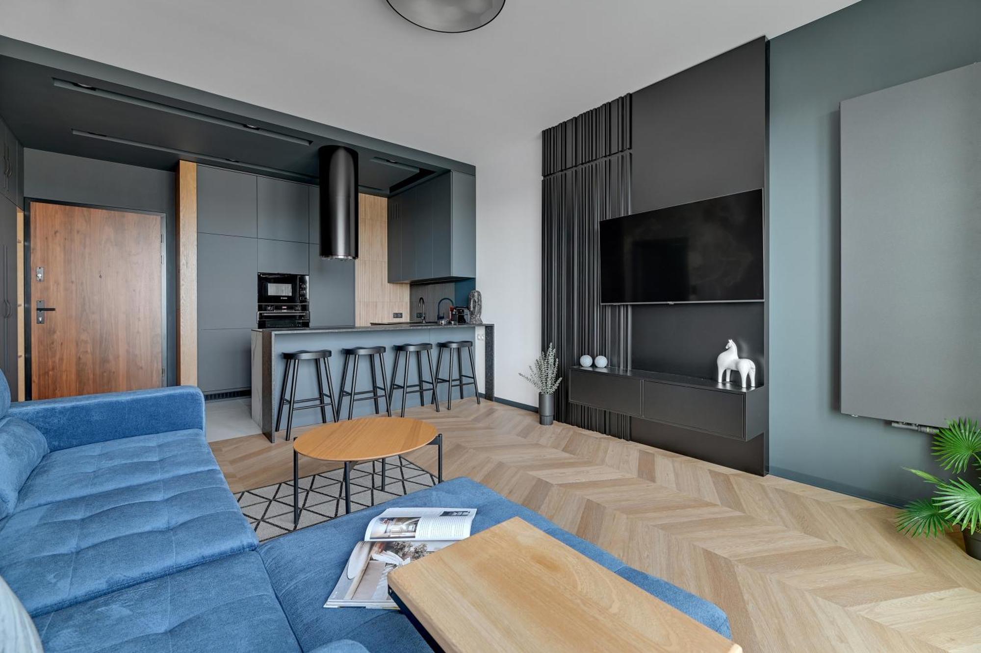 Brabank Riverside - Sauna, Business & Gym By Downtown Apartments 그단스크 객실 사진