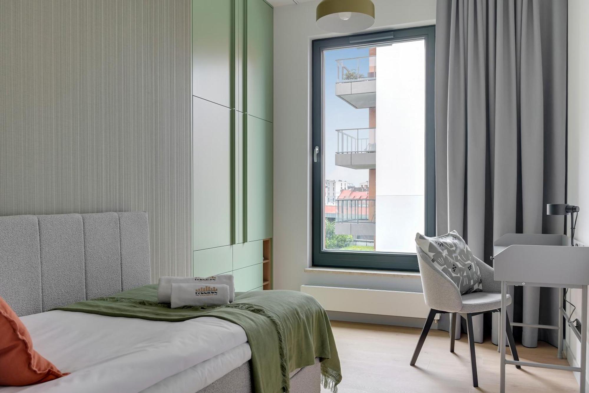 Brabank Riverside - Sauna, Business & Gym By Downtown Apartments 그단스크 객실 사진